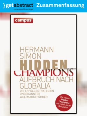cover image of Hidden Champions – Aufbruch nach Globalia (Zusammenfassung)